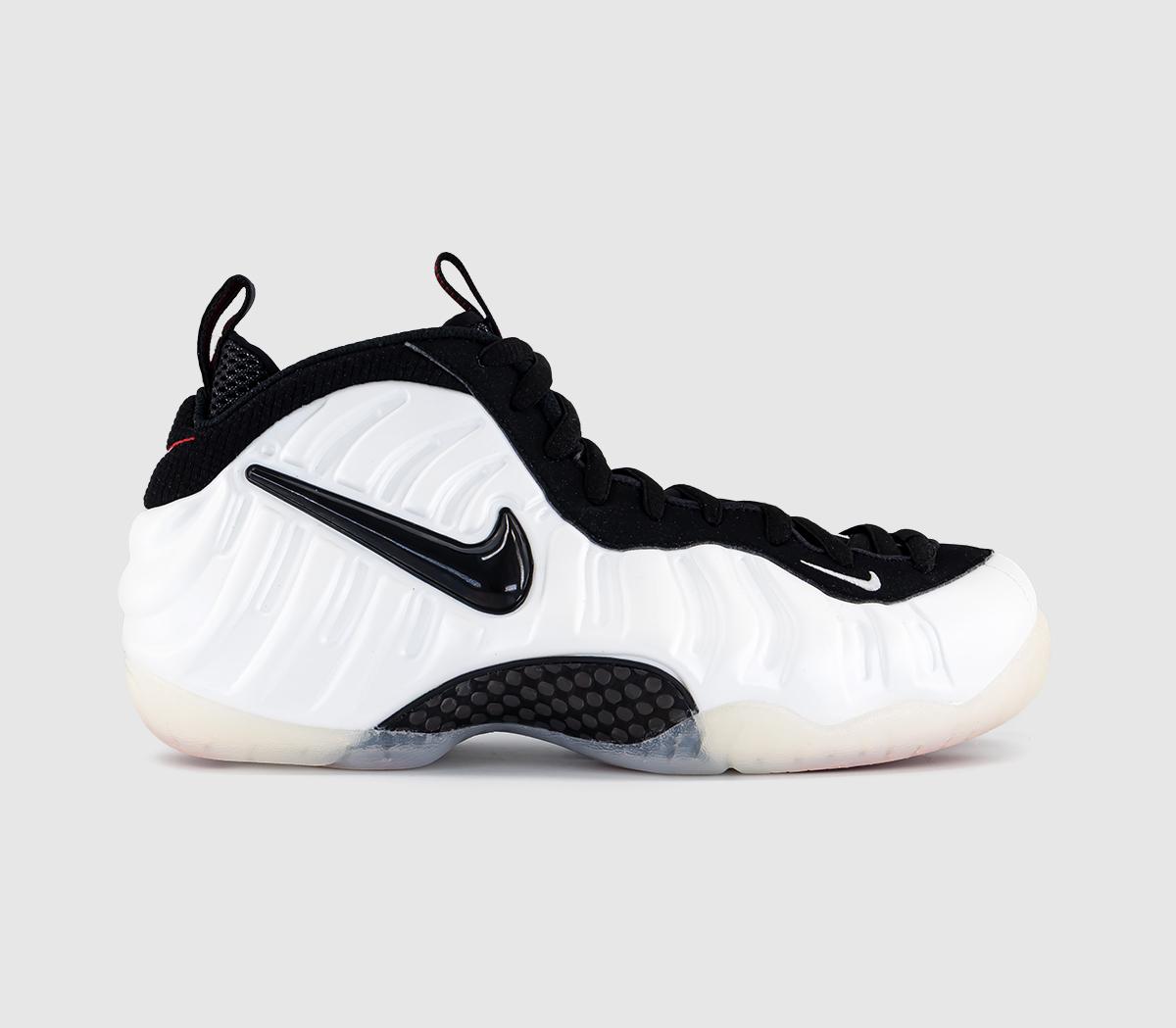 NikeAir Foamposite Pro TrainersPearl White White Black True Red