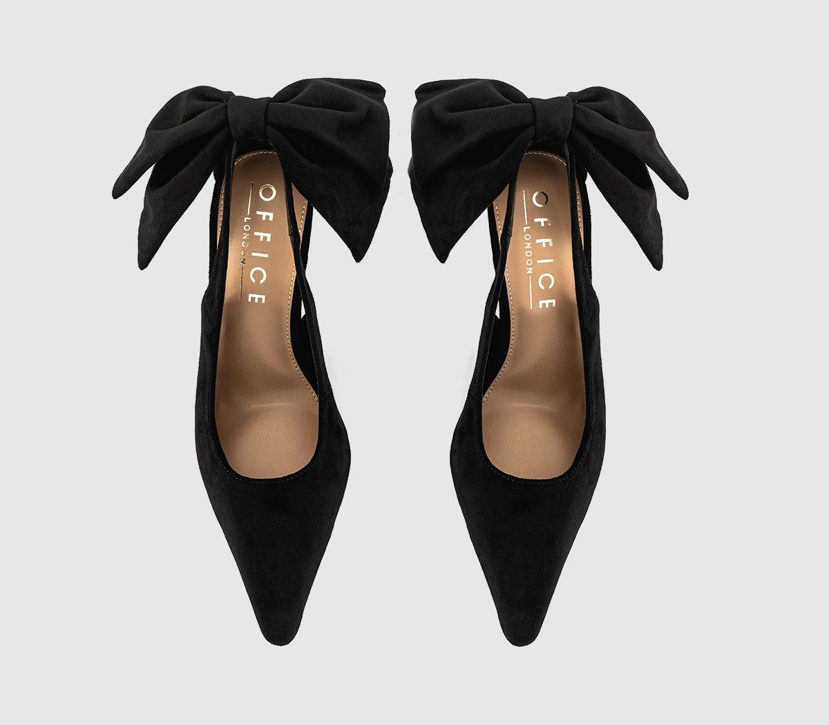 OFFICEHeist Bow Back Court HeelsBlack