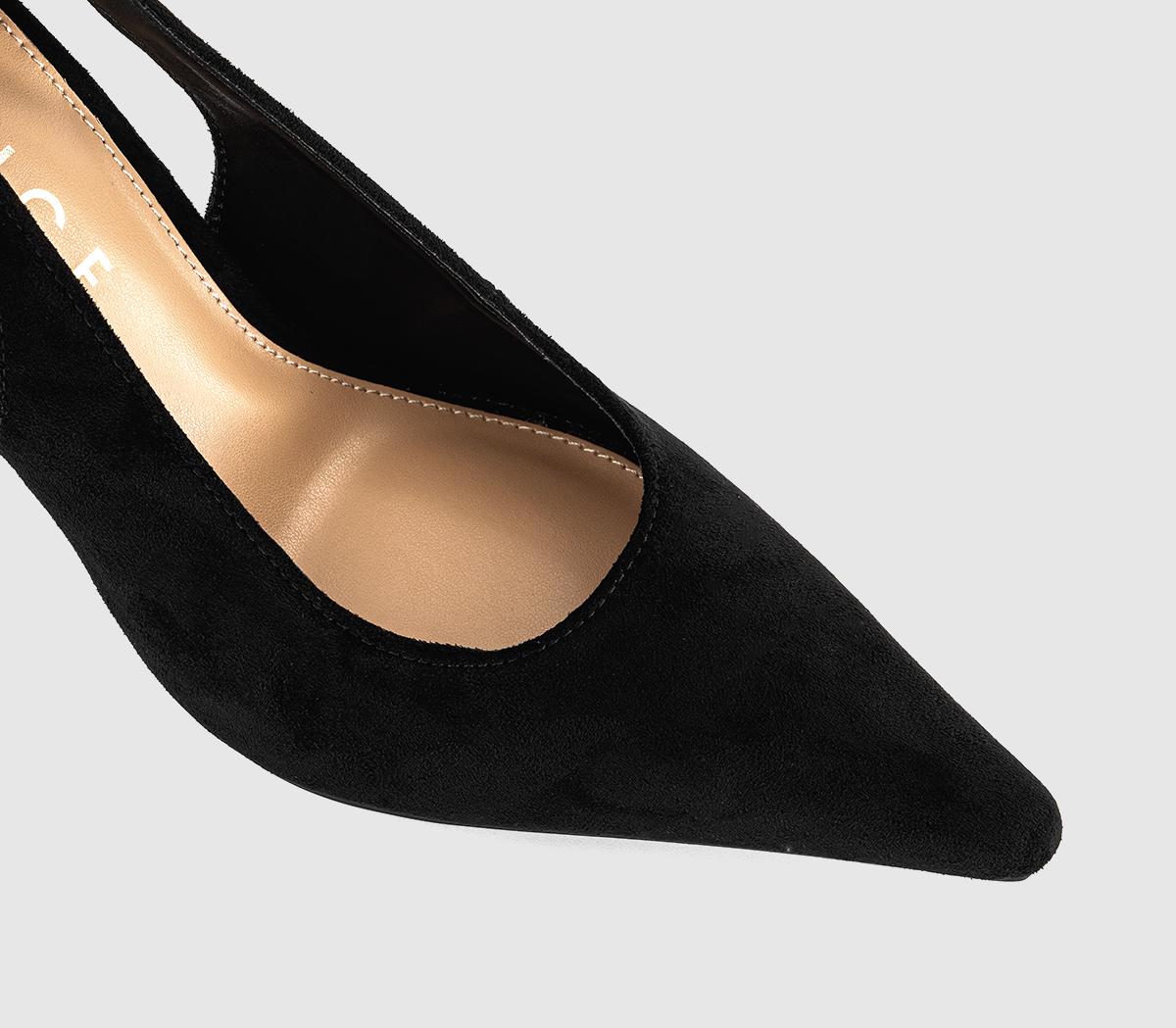 OFFICEHeist Bow Back Court HeelsBlack