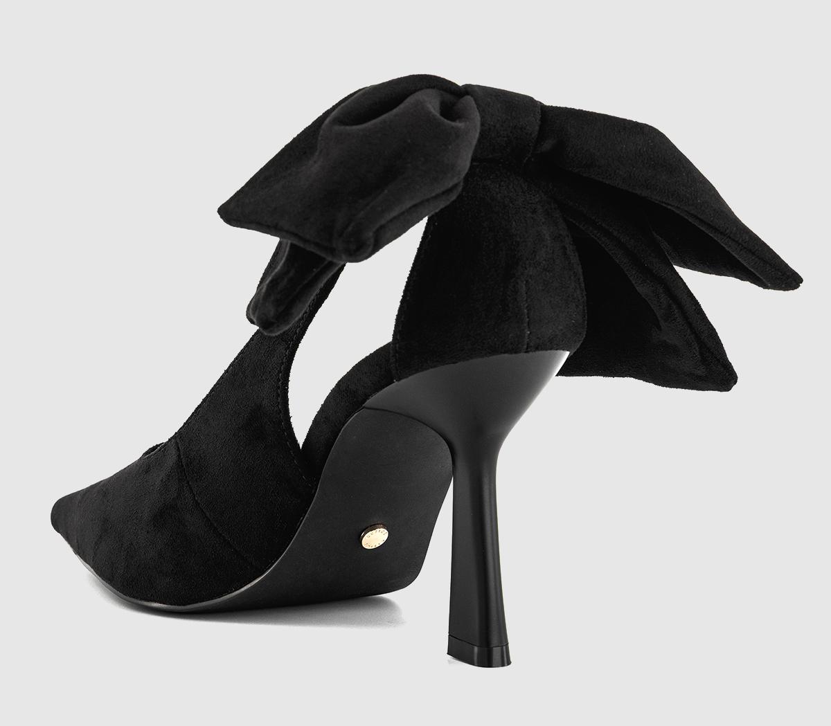 OFFICEHeist Bow Back Court HeelsBlack