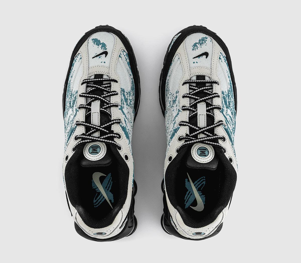 NikeNike Shox Ride 2 PRM TrainersLt Silver Lt Silver Black Denim Turq