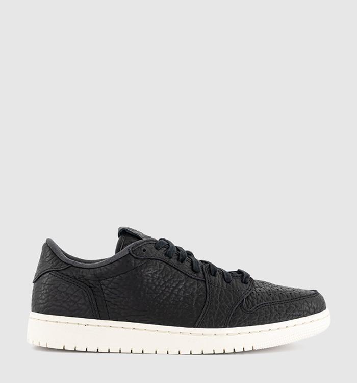 Jordan Air Jordan 1 Retro Low No Swoosh Trainers Black Sail