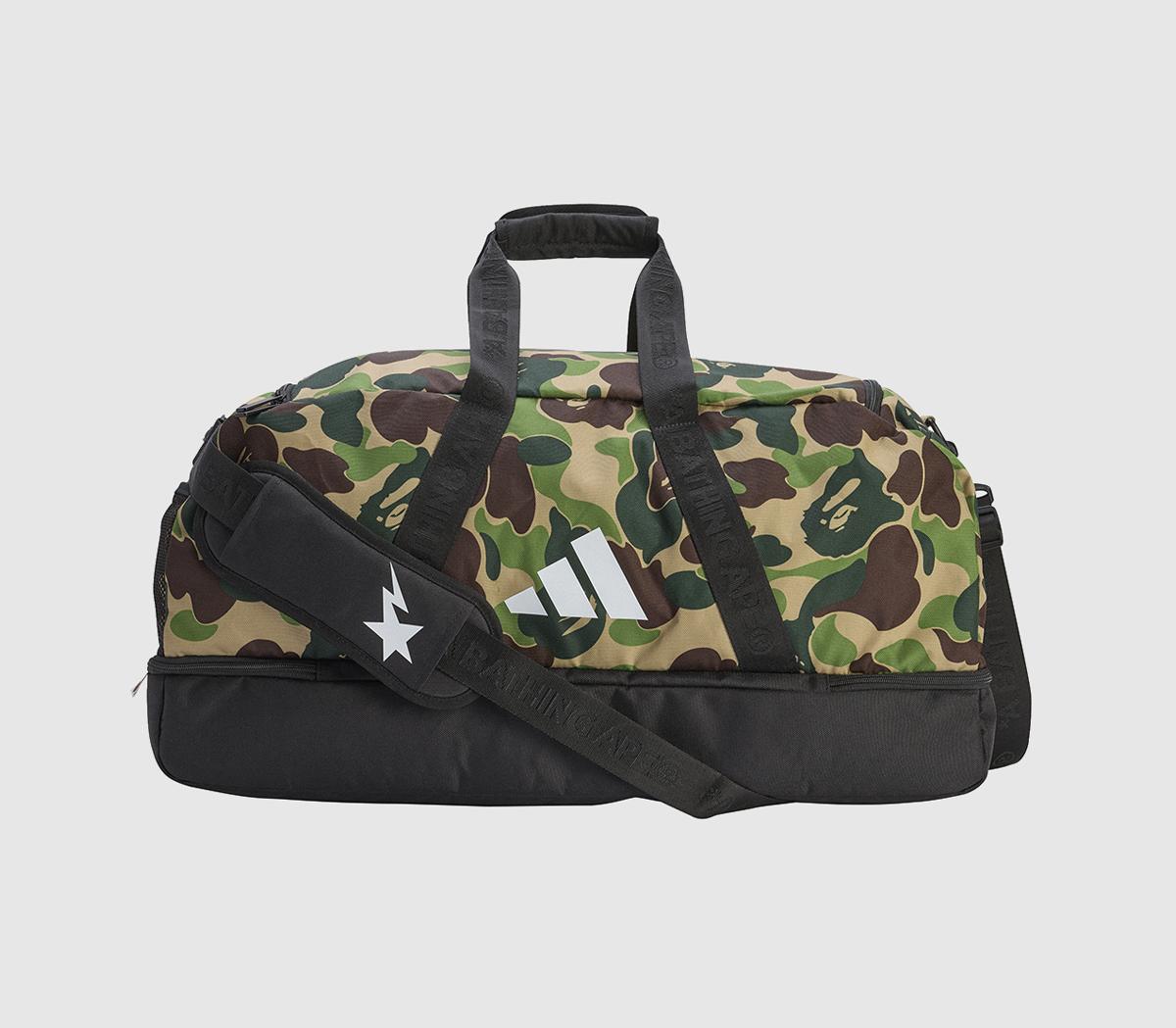 adidasBAPE Duffle BagGreen Abc Camo