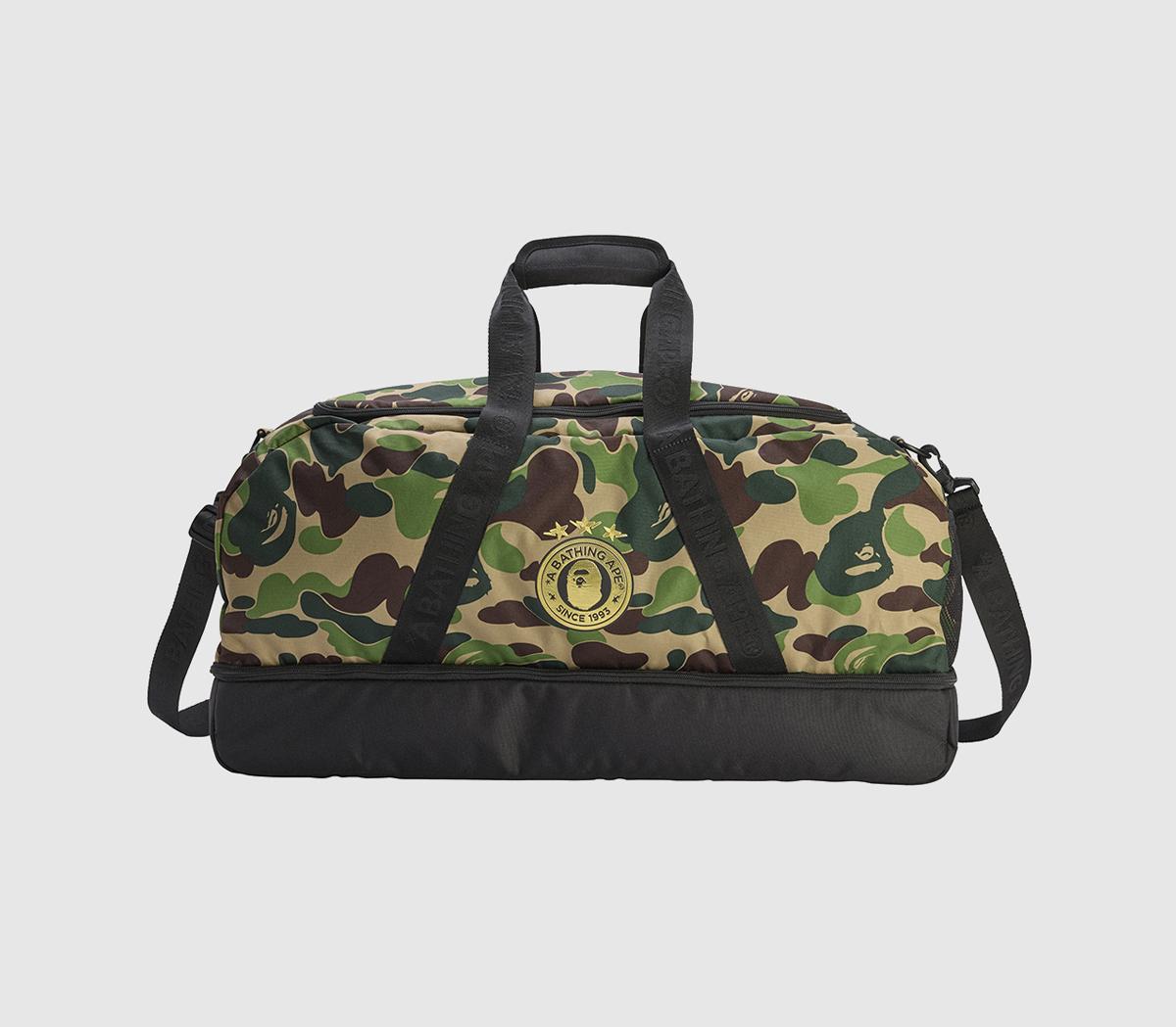 adidasBAPE Duffle BagGreen Abc Camo