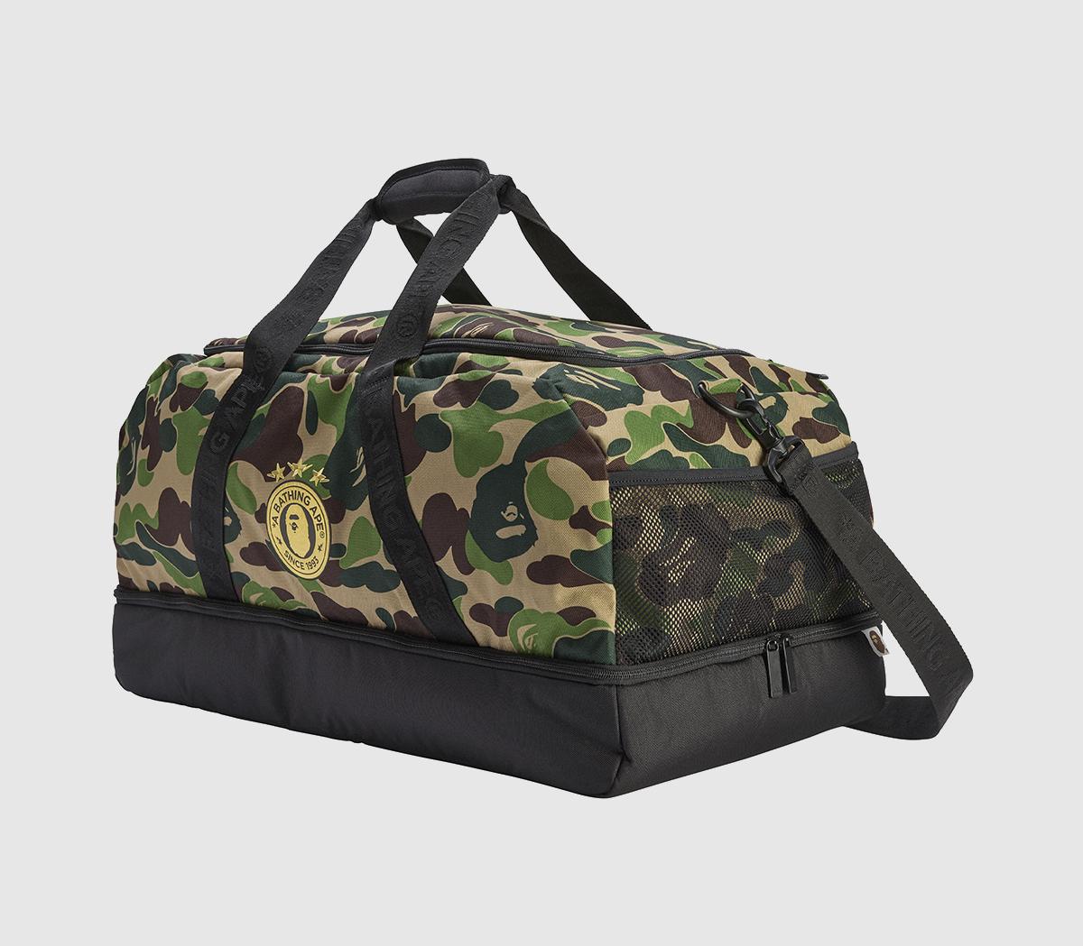 adidasBAPE Duffle BagGreen Abc Camo
