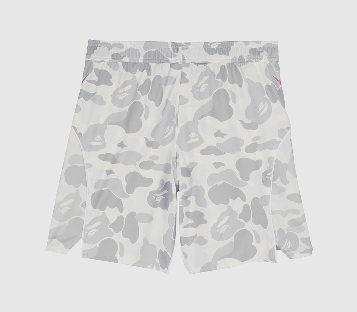 adidasBape FB ShortsCamo White