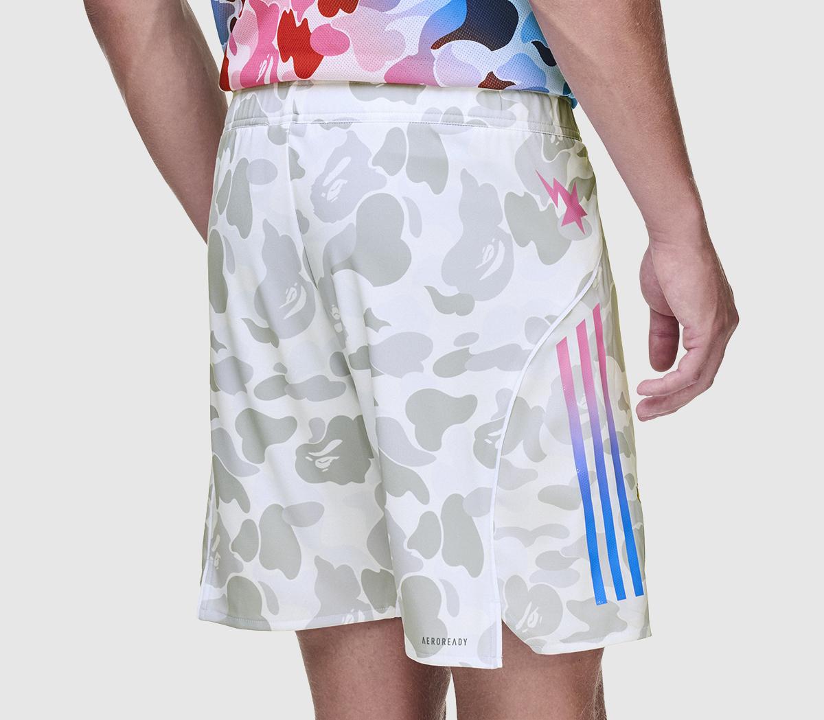 adidasBape FB ShortsCamo White