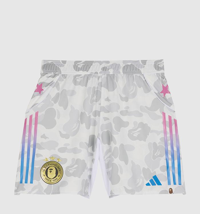 adidas Bape FB Shorts Camo White