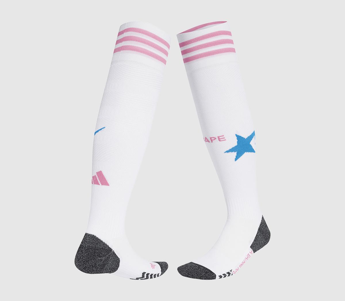 adidasBape FB SocksWhite Blue Red