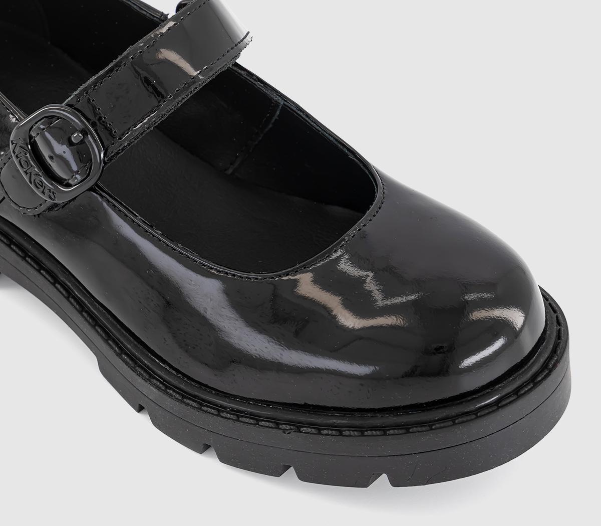 KickersKori Junior Mary Jane ShoesBlack Patent
