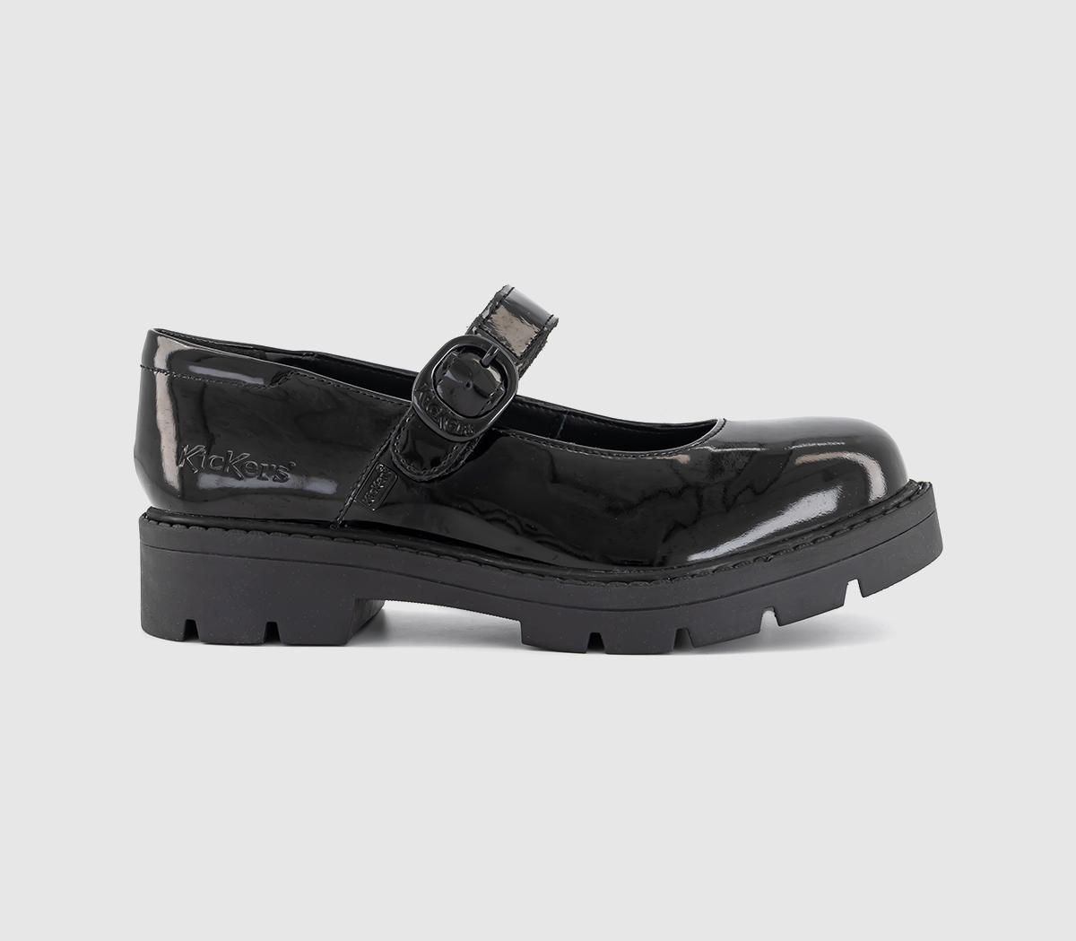 KickersKori Junior Mary Jane ShoesBlack Patent