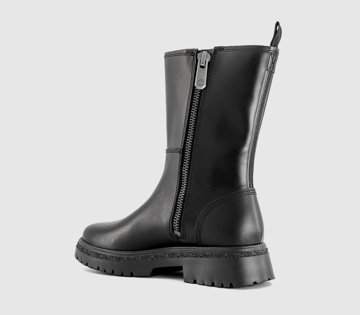 TimberlandCambria Valley Tall BootsBlack Full Grain Leather