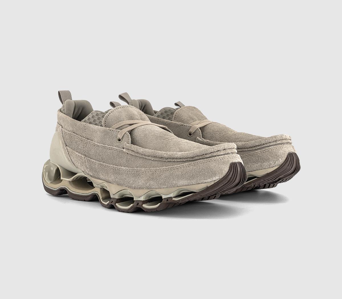 Mizuno Wave Prophecy Moc Shoes Taupe - Men's Trainers