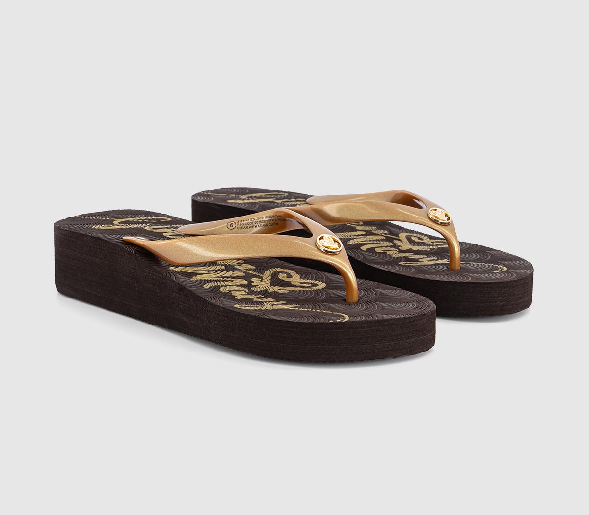 Ginger MaryWedge Flip Flops Ginger MaryWedge Flip FlopsChocolate
