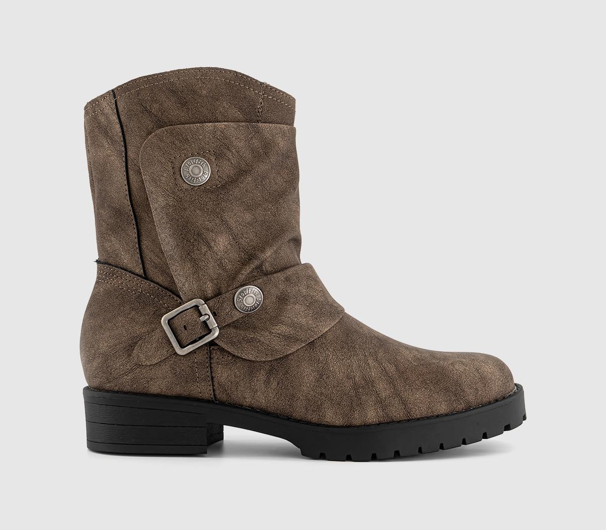 Blowfish MalibuDallas Buckle BootsDark Brown