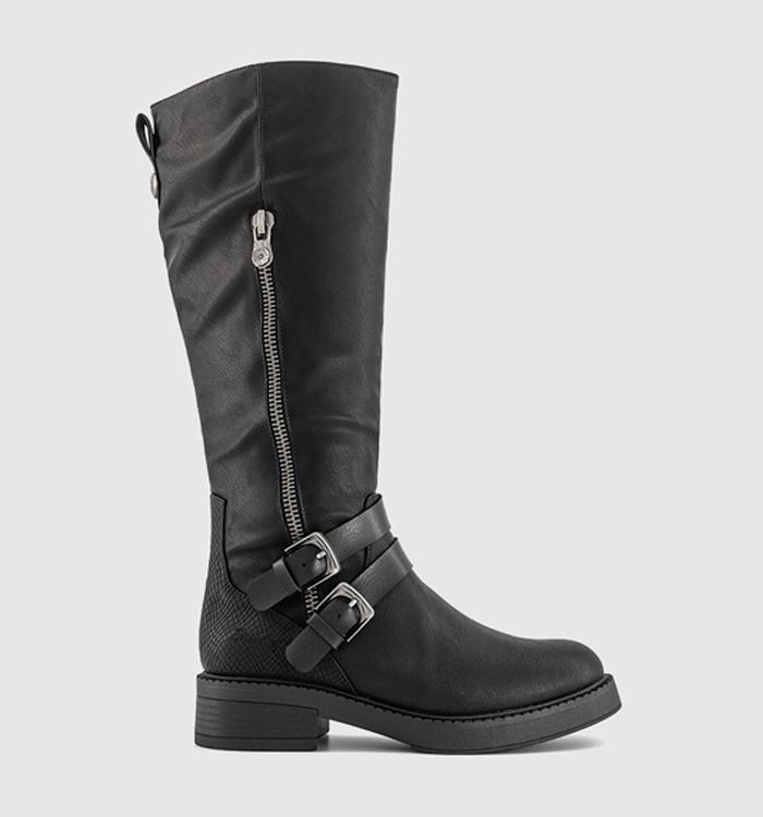 Blowfish Malibu Virtue 2 Knee Boots Black