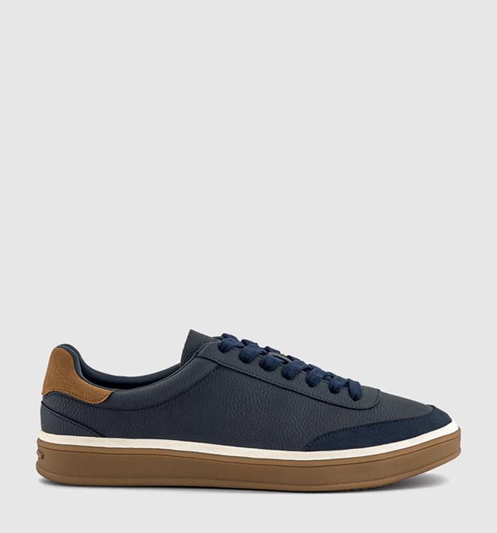 OFFICE Constant Gum Sole Trainers Navy
