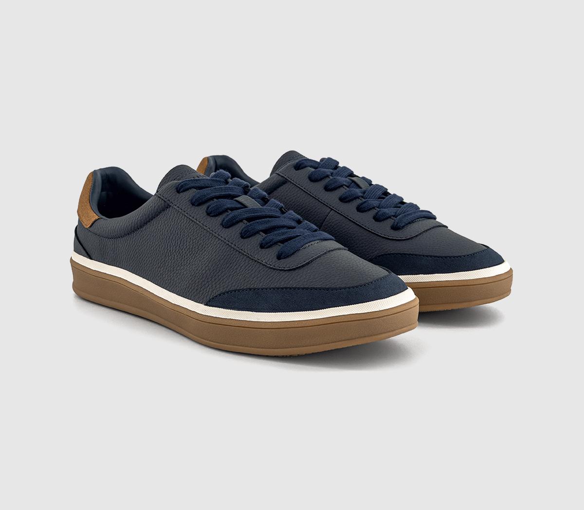 OFFICEConstant Gum Sole TrainersNavy