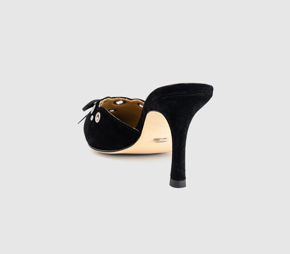 Tony BiancoShae Mule HeelsBlack Suede