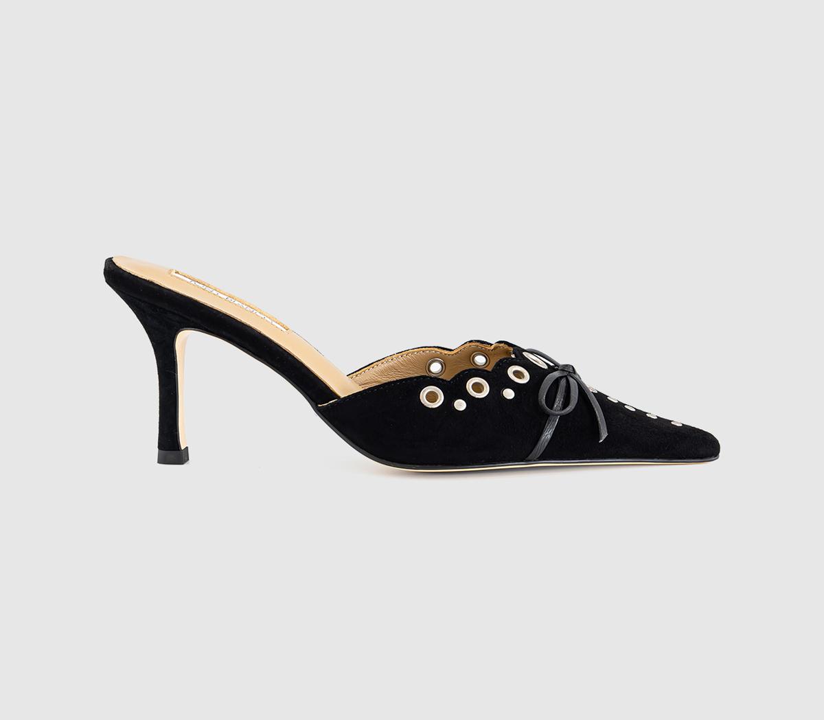 Tony BiancoShae Mule HeelsBlack Suede