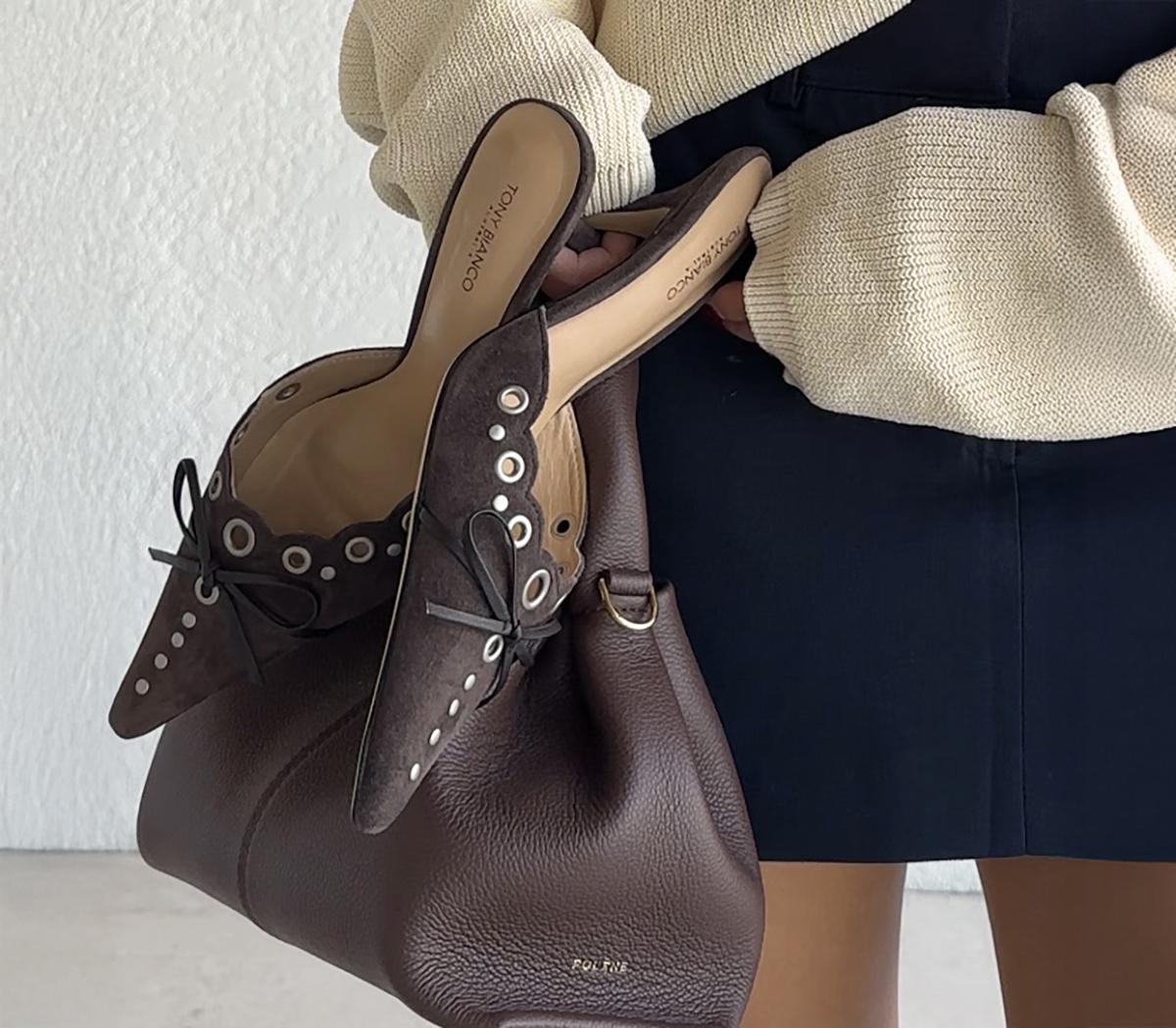 Tony BiancoShae Mule Heels Tony BiancoShae Mule HeelsEspresso Suede