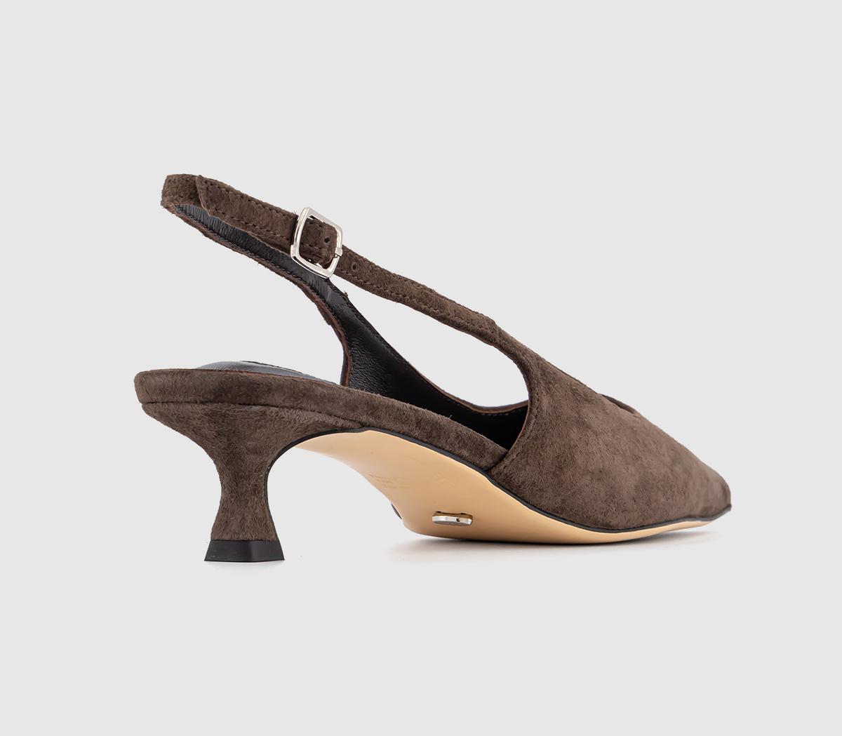 Tony BiancoCrush Slingback Heels Tony BiancoCrush Slingback HeelsEspresso Suede