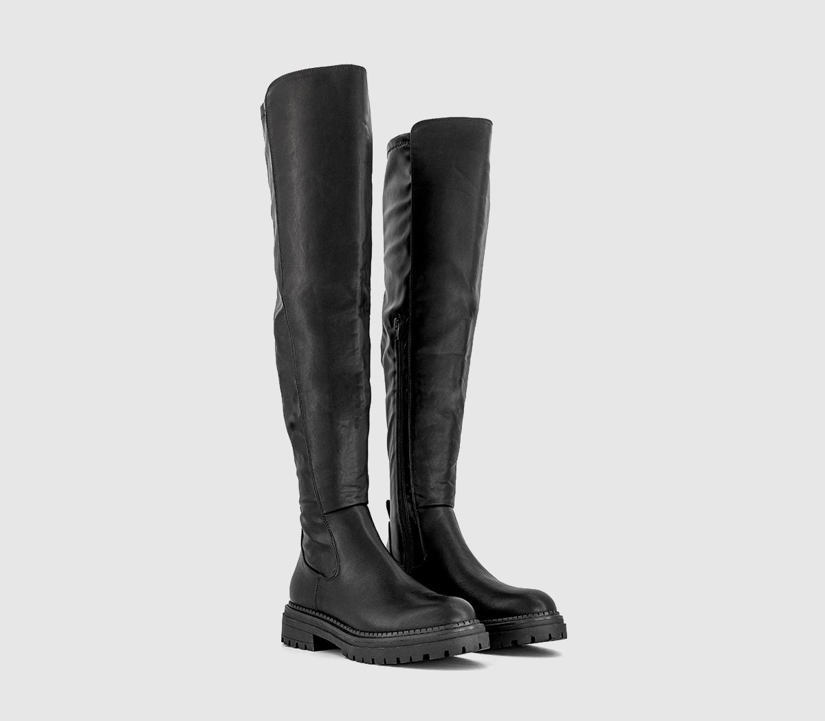 OFFICEKarrie Over The Knee BootsBlack