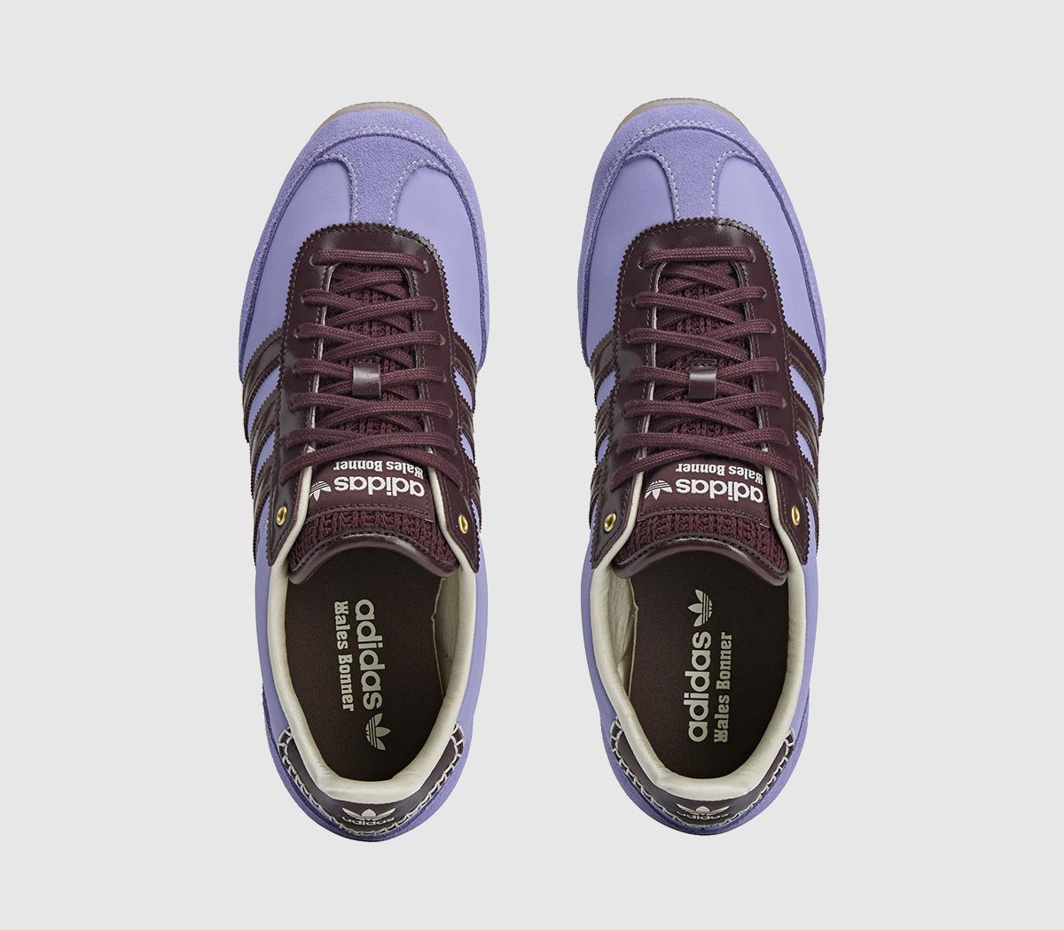 adidasWales Bonner x adidas Japan TrainersCream White Light Purple Night Red