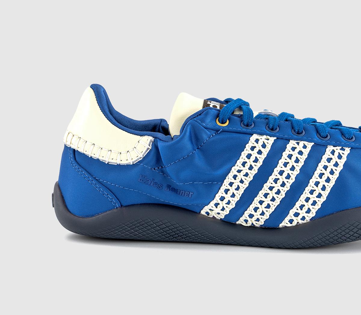 adidasWales Bonner x adidas Karintha Lo Satin TrainersCream White Blue