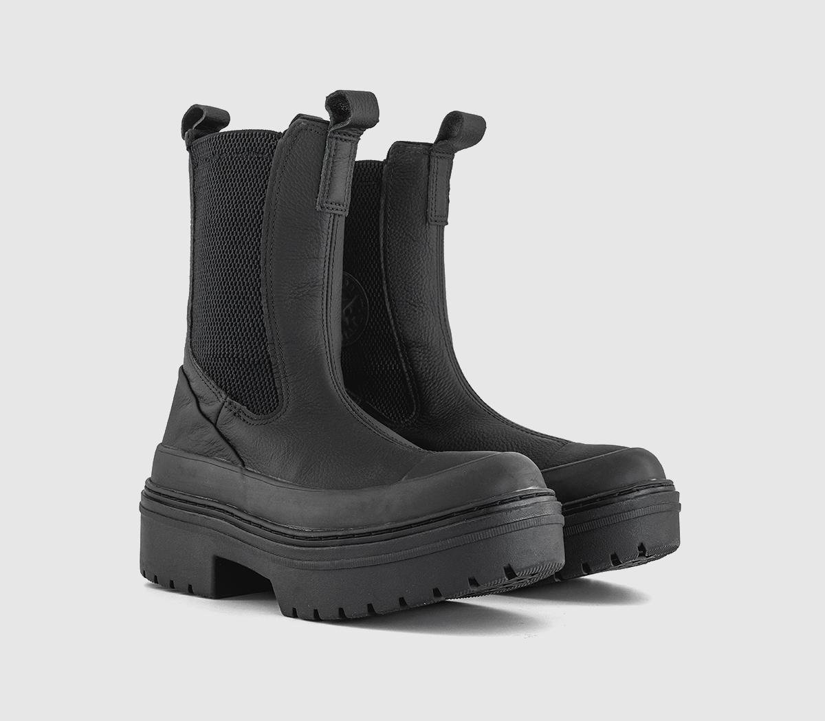 ConverseAll Star Lugged Heel Chelsea BootsBlack