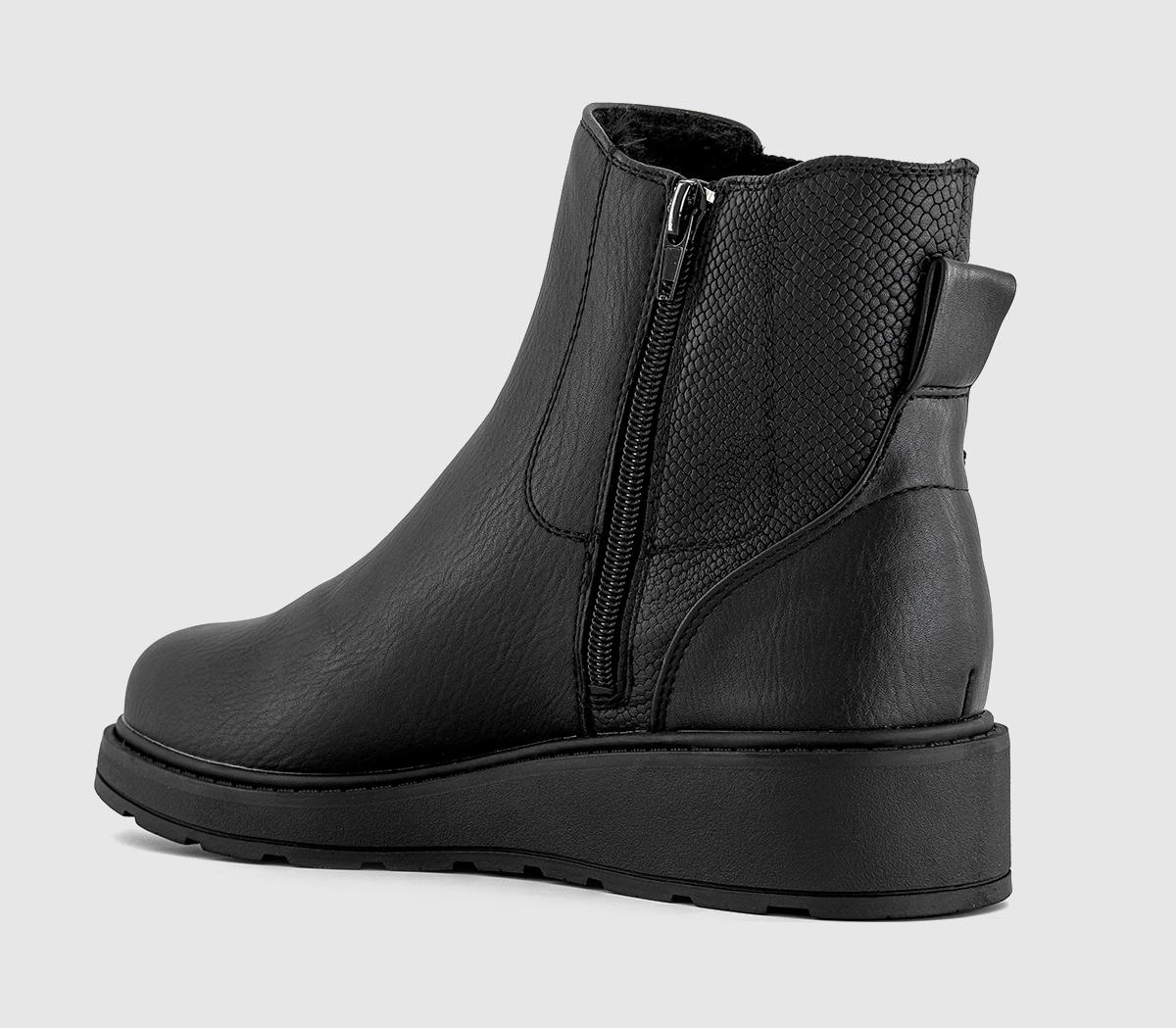 Blowfish MalibuKali Fur Lined Chelsea BootsBlack