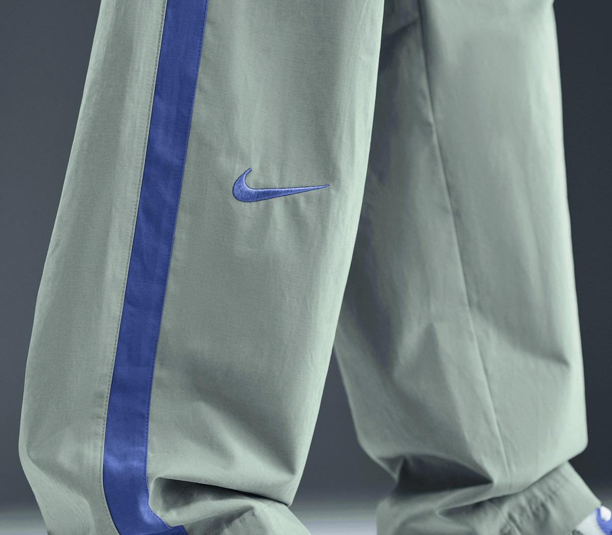 NikePatta Track Pants Particle Grey Sapphire