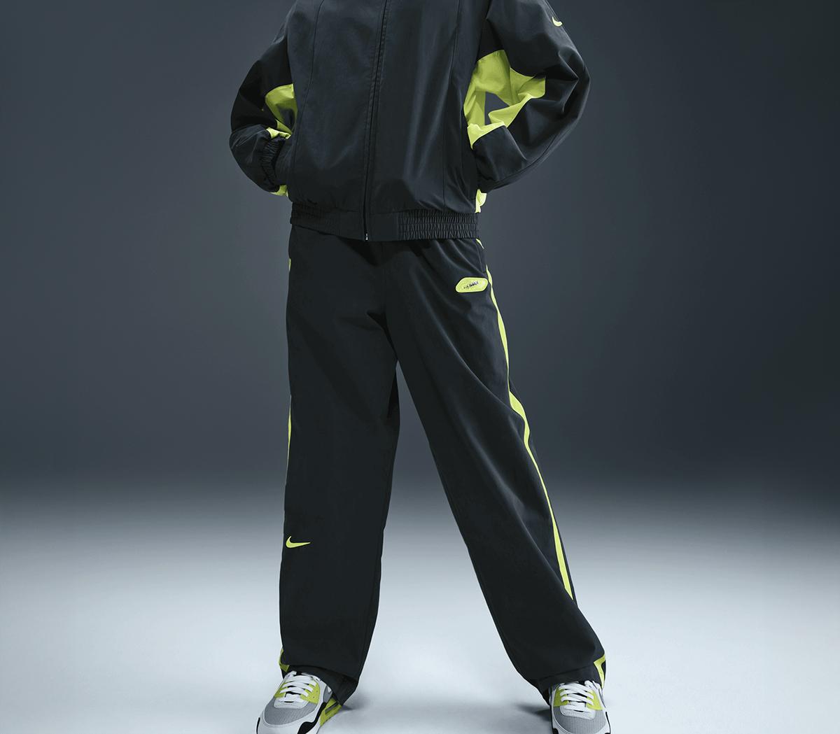 NIKE PATTA TRACK PANTS ジャージ Nike Patta Track Pants Black Cyber - Men's Clothing