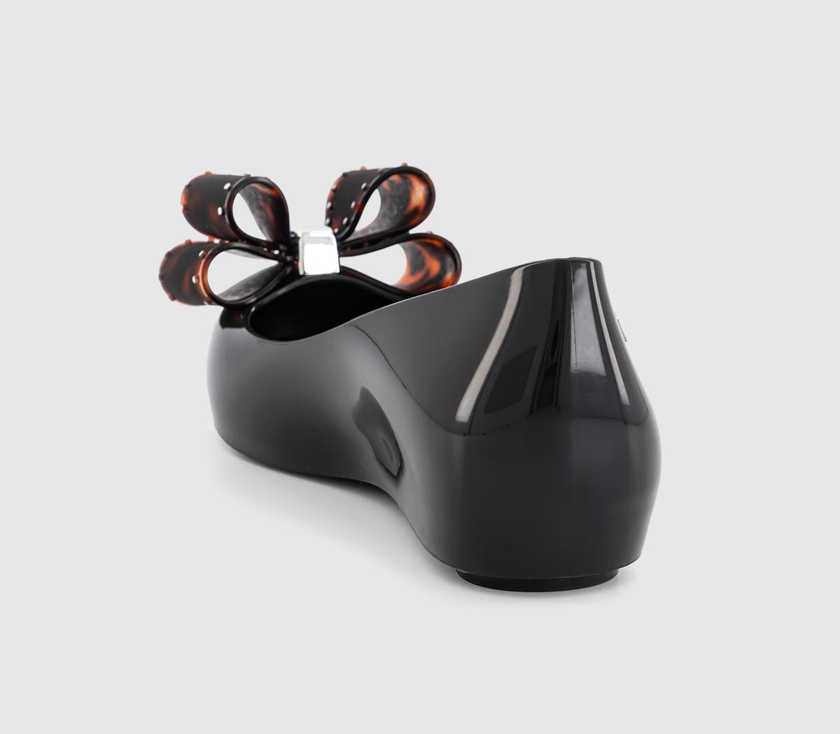 MelissaUltra Girl Bow Ballet Pumps MelissaUltra Girl Bow Ballet PumpsBlack