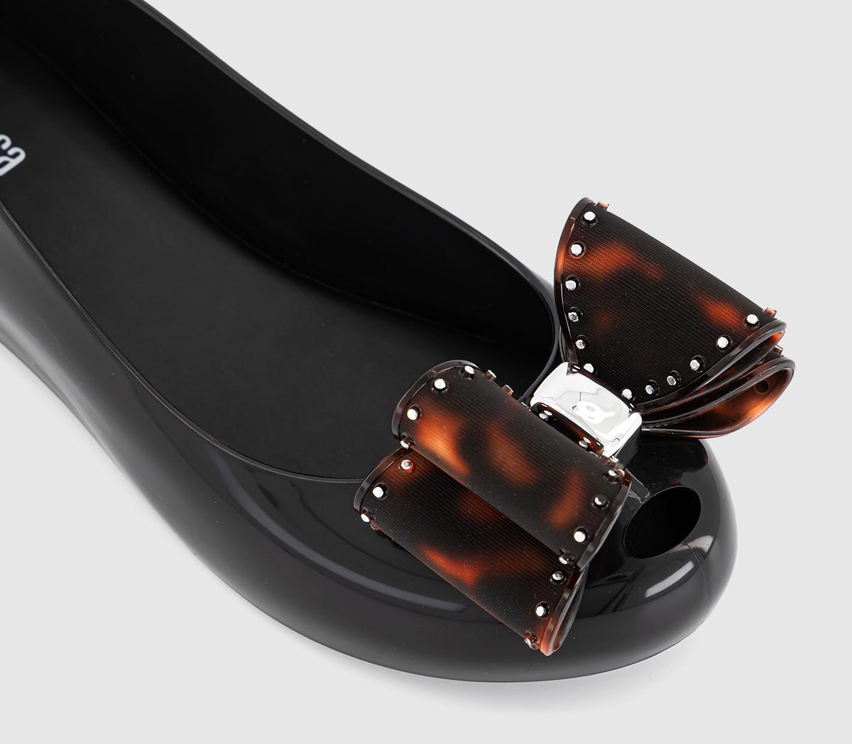 MelissaUltra Girl Bow Ballet Pumps MelissaUltra Girl Bow Ballet PumpsBlack