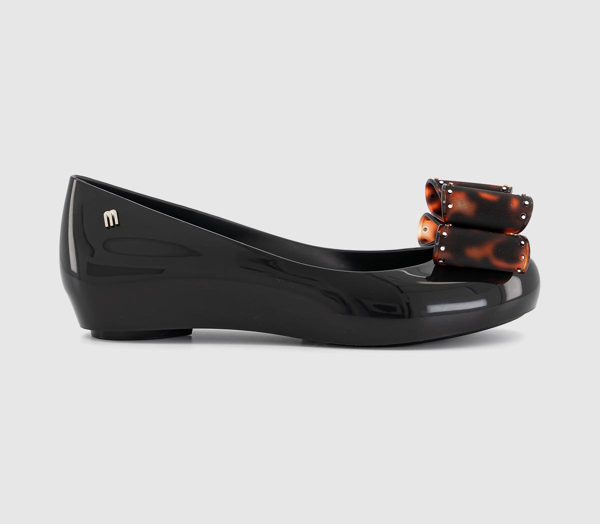 MelissaUltra Girl Bow Ballet Pumps MelissaUltra Girl Bow Ballet PumpsBlack