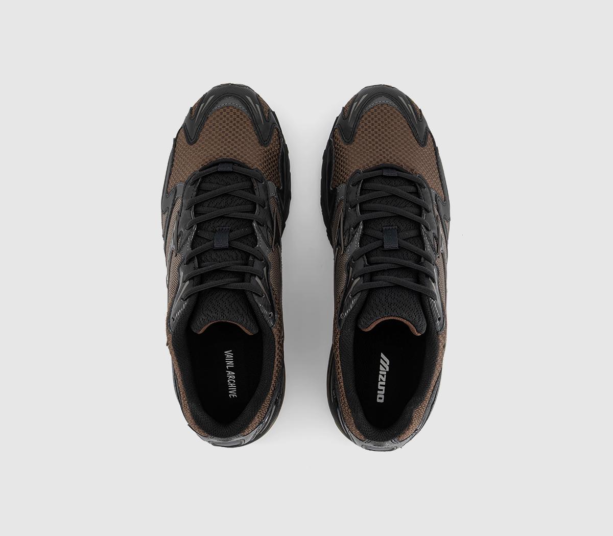 MizunoWave Rider 10 VA TrainersChocolate Brown Pirate Black