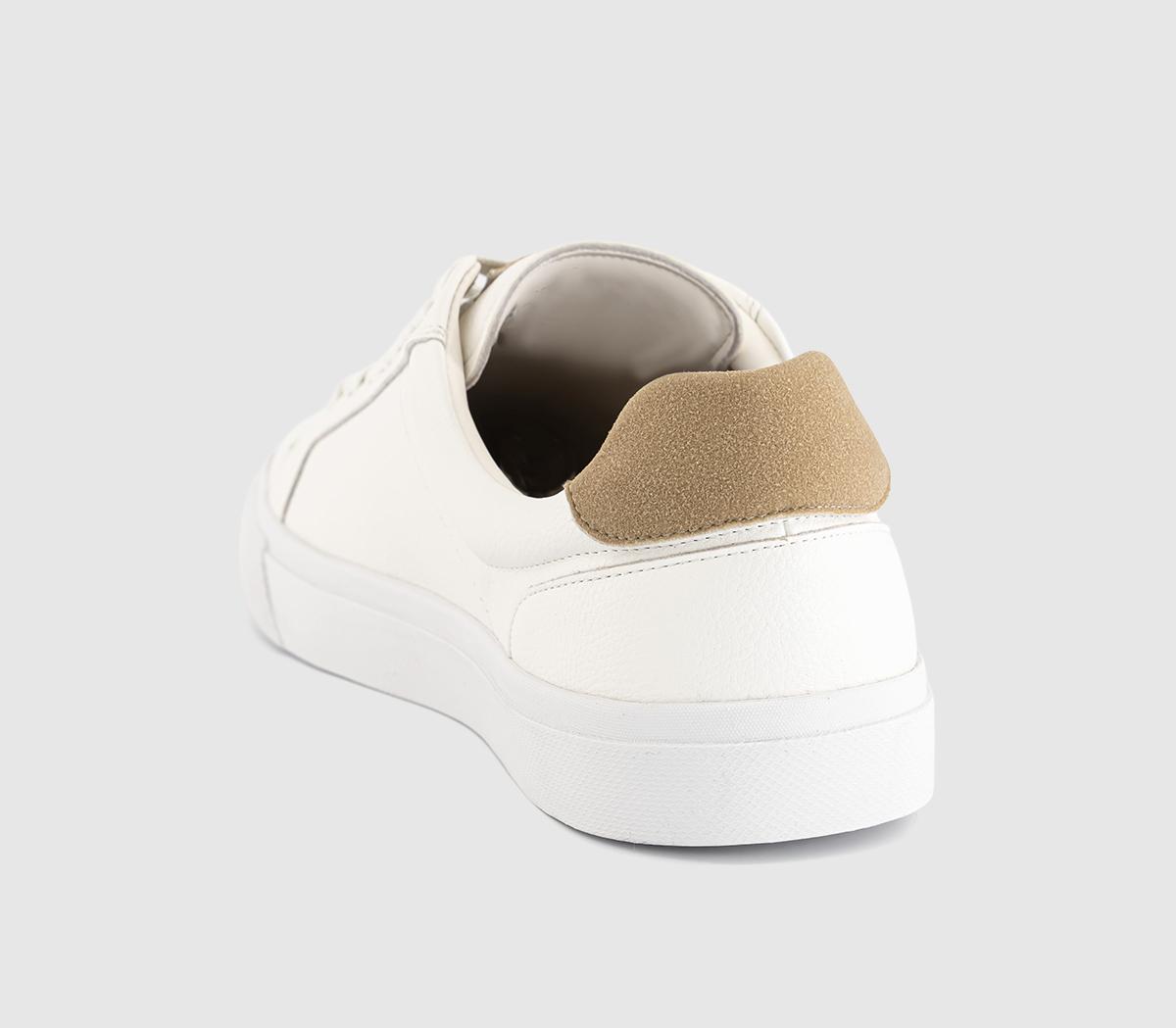 OFFICEConroy Stitch Detail TrainersWhite