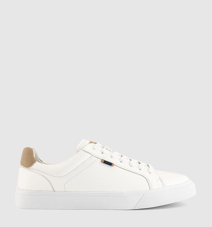 OFFICE Conroy Stitch Detail Trainers White