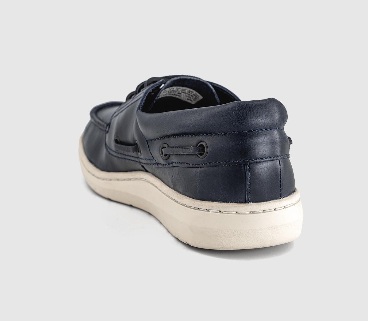 TimberlandPortofino Pier Boat ShoesDark Blue Full Grain