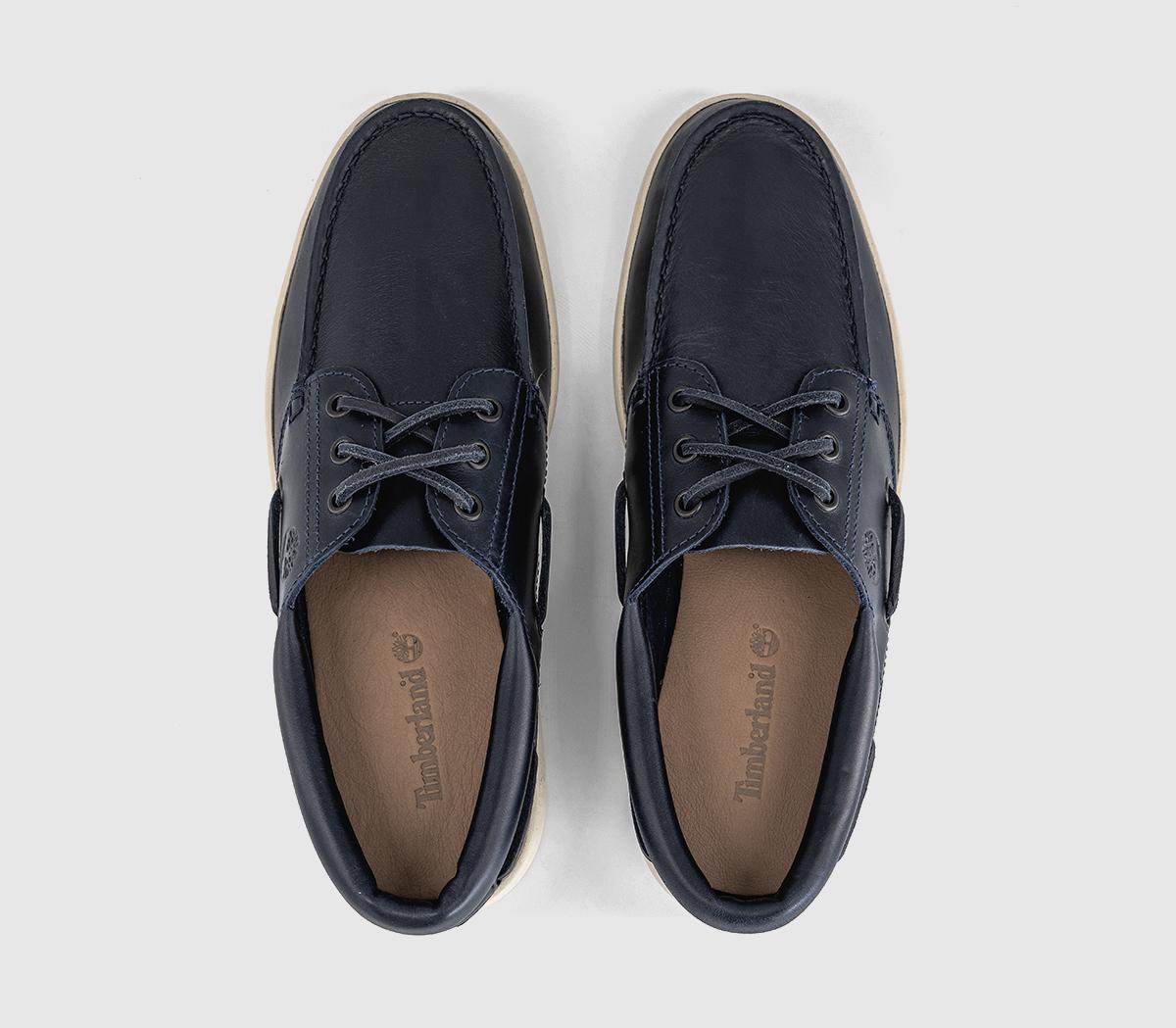 TimberlandPortofino Pier Boat ShoesDark Blue Full Grain