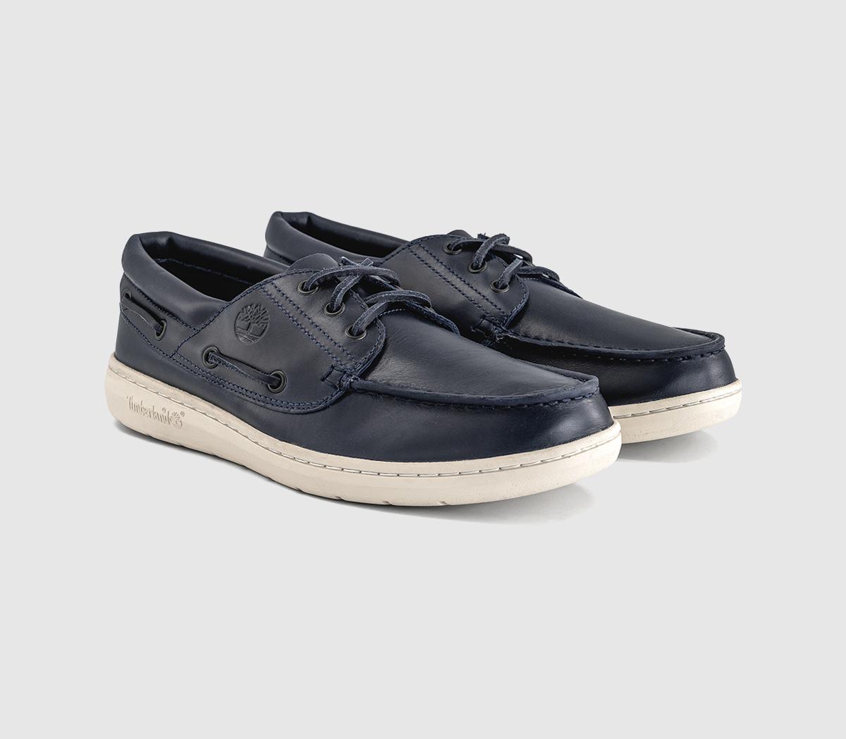 TimberlandPortofino Pier Boat ShoesDark Blue Full Grain
