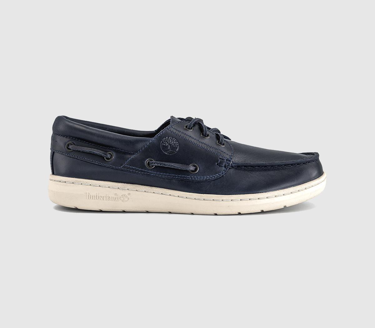 TimberlandPortofino Pier Boat ShoesDark Blue Full Grain