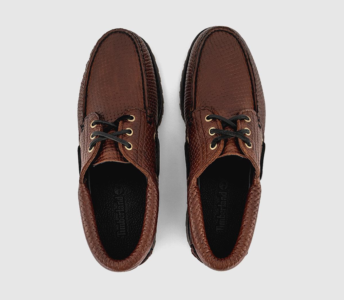 TimberlandAuthentic Boat ShoesMedium Brown Full Grain Leather