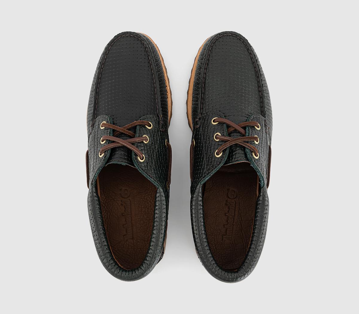 TimberlandAuthentic Boat ShoesDark Green Full Grain Leather