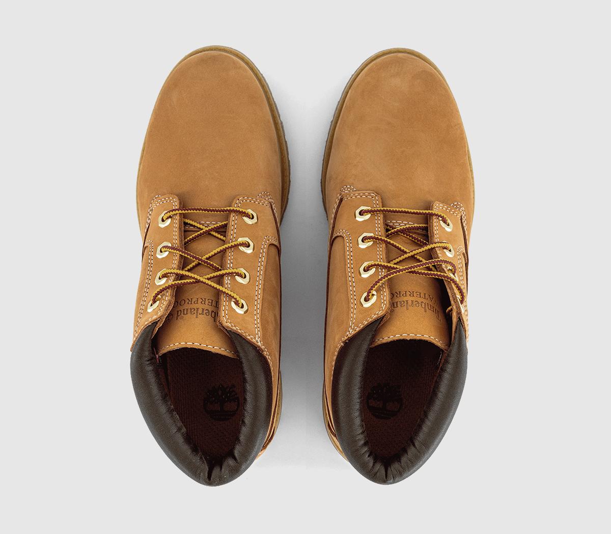 Timberland Premium Chukka Boots Wheat Nubuck - Men's Chukka Boots