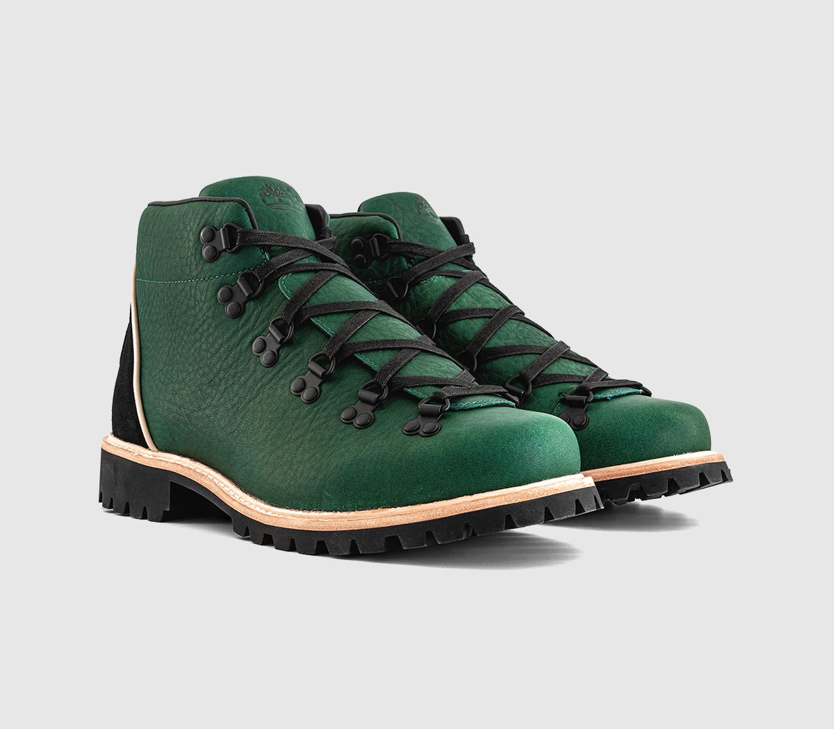 Timberland 78 Hiker Boots Dark Green - Men's Boots