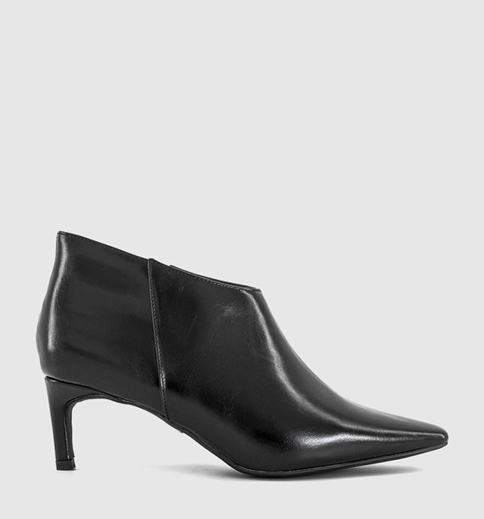 OFFICE Aspire Heeled Shoe Boots Black