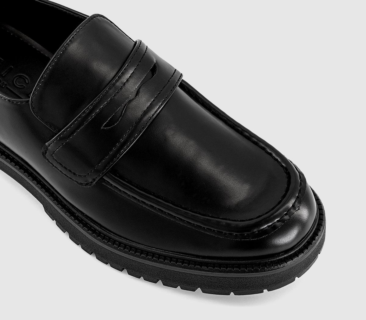 OFFICEChesil Chunky High Cut LoafersBlack