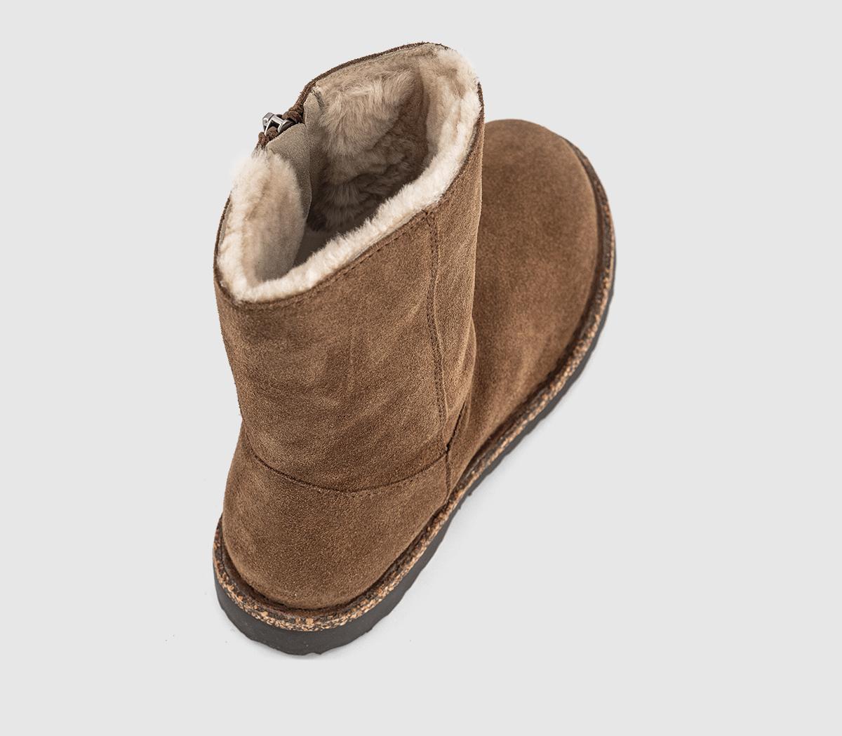 BIRKENSTOCKUppsala Zip Shearling BootsDark Tea
